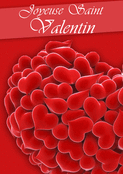 Un oc&eacute;an de c&oelig;urs rouges pour t'aimer